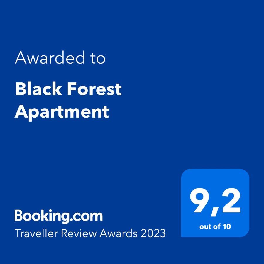 Black Forest Apartment バート・ヘレンアプ エクステリア 写真